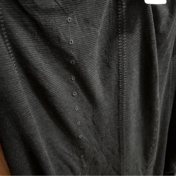 NWT Chico’s Large (2) smocked, off-the-shoulder top - black - Picture 6 of 6